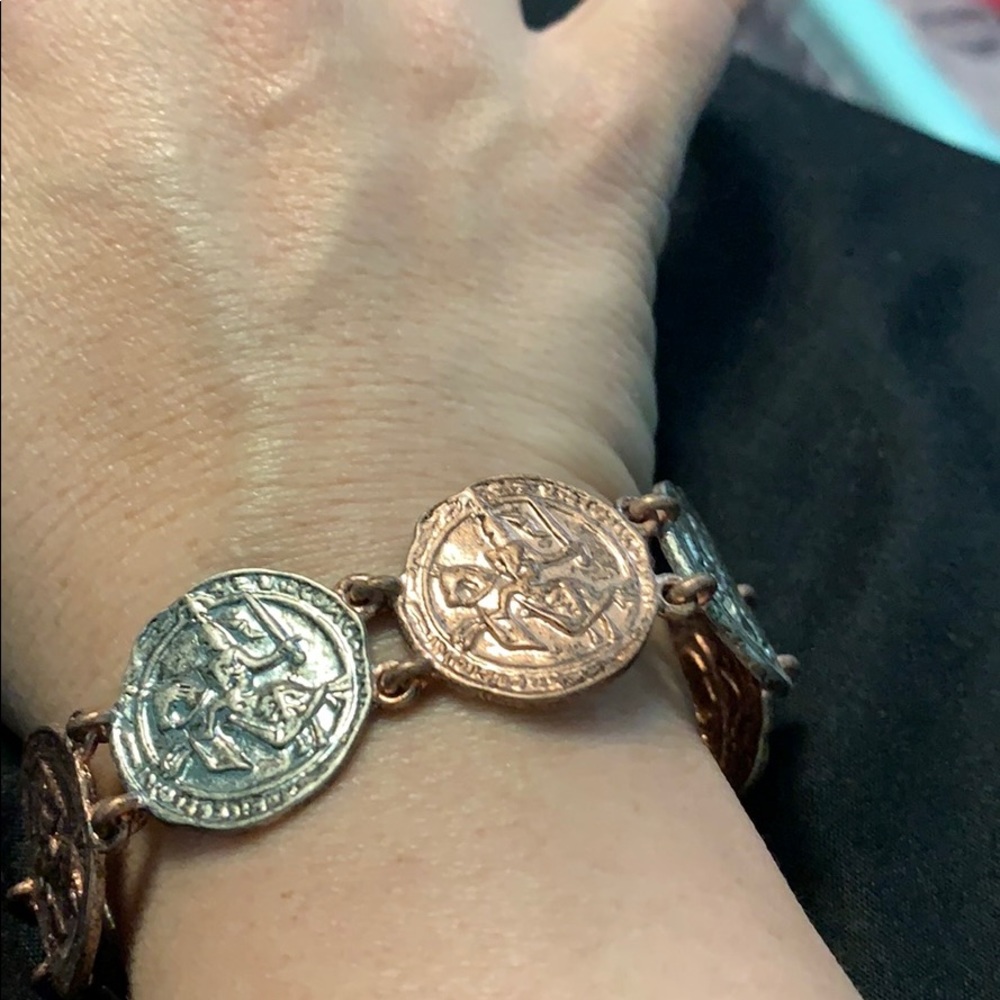 Jewelmint coin bracelet